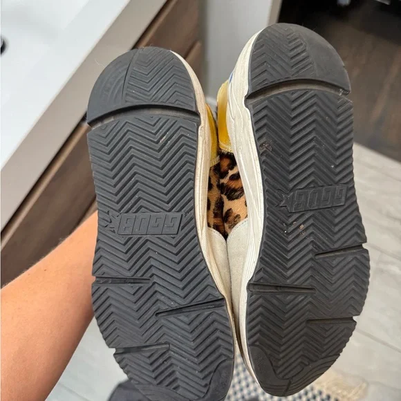 Golden Goose Women's Leopard Print Sneakers - Picture 7 of 7